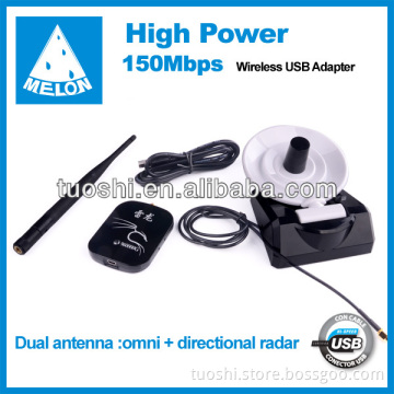 HOT 54Mbps 8187L chipset WLAN Card dual antenna Radar Dragon